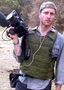 Matthew Heineman podczas kręcenia „Cartel Land”
