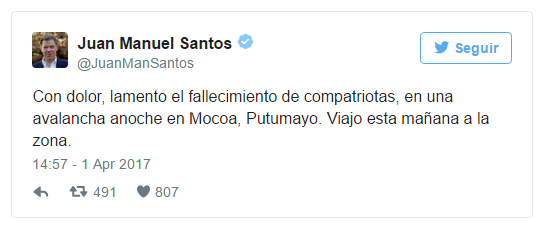 JMS on Putumayo
