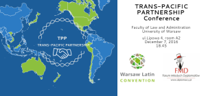 Konferencja TPPA na UW